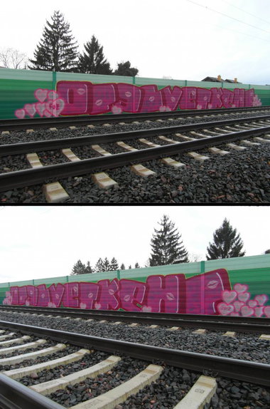 Graffiti Bombing - Photo by FOESandFriends - Tsünic, Abart, FOE