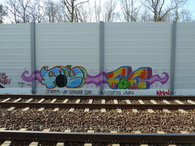 Graffiti Wall - Photo by FOESandFriends - Tic, Abart, FOE