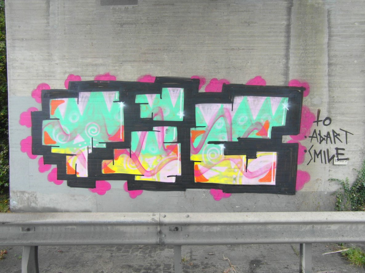 Graffiti Bombing - Photo by FOESandFriends - Tic, FOE, Crew