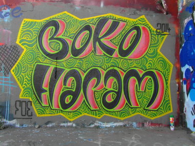 Graffiti Wall - Photo by FOESandFriends - Boko, Haram, FOE