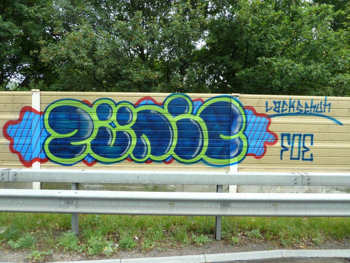 Graffiti Wall - Photo by FOESandFriends - Zünic, FOE, Crew
