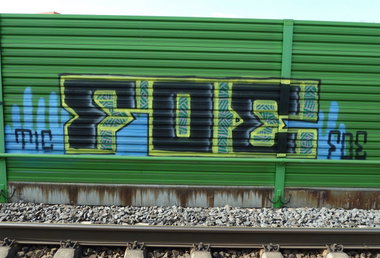Graffiti Wall - Photo by FOESandFriends - Tic, FOE, Crew