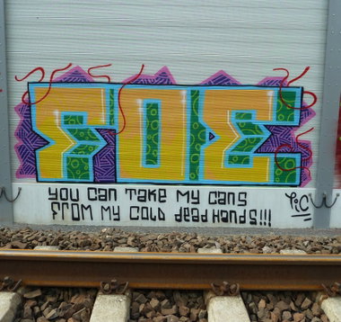 Graffiti Wall - Photo by FOESandFriends - FOE, Crew, Cru