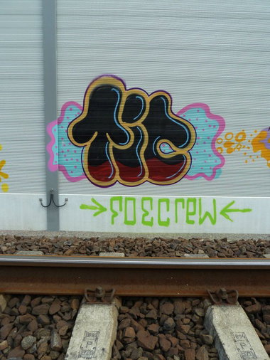 Graffiti Wall - Photo by FOESandFriends - Tic, FOE, Crew