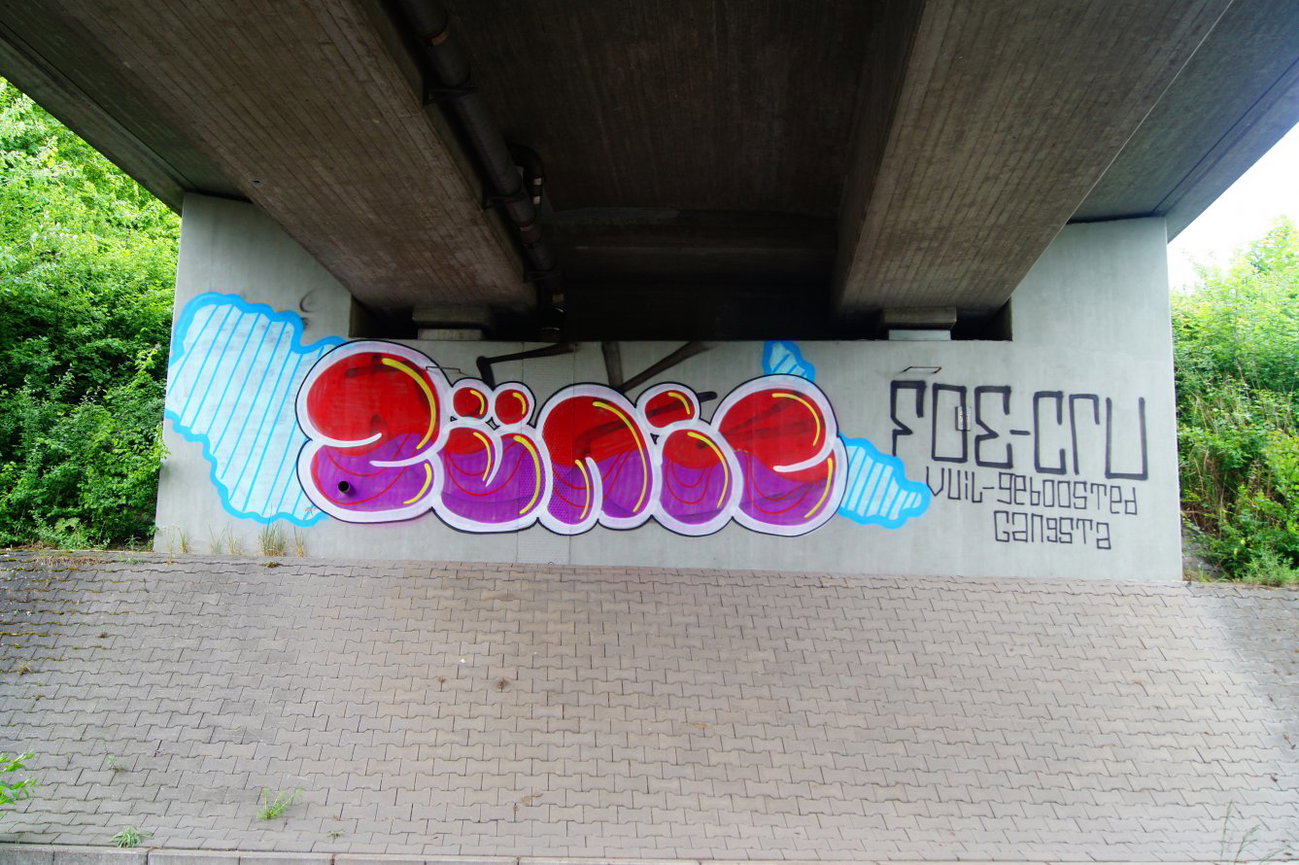 Graffiti Wall - Photo by FOESandFriends - Zünic, FOE, Crew