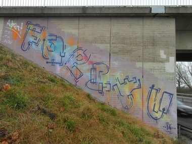 Graffiti Wall - Photo by FOESandFriends - Abart, FOE, Crew