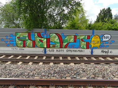 Graffiti Bombing - Photo by FOESandFriends - Abart, FOE, Crew