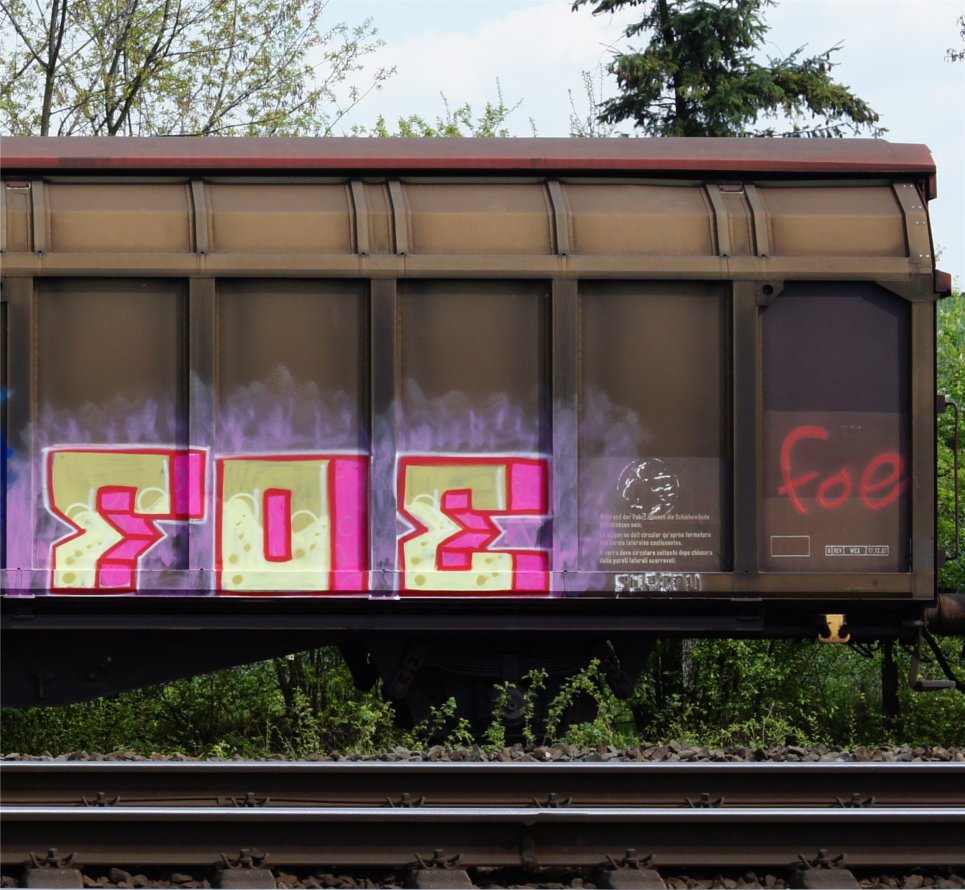 Graffiti Wall - Photo by FOESandFriends - FOE, Crew, Cru