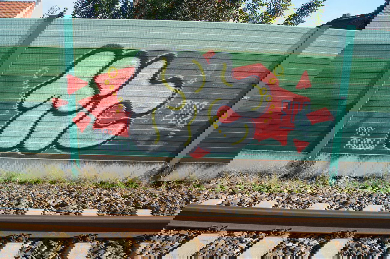 Graffiti Bombing - Photo by FOESandFriends - Tic, FOE, Crew