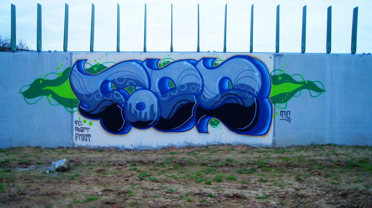 Graffiti Wall - Photo by FOESandFriends - Tic, FOE, Crew