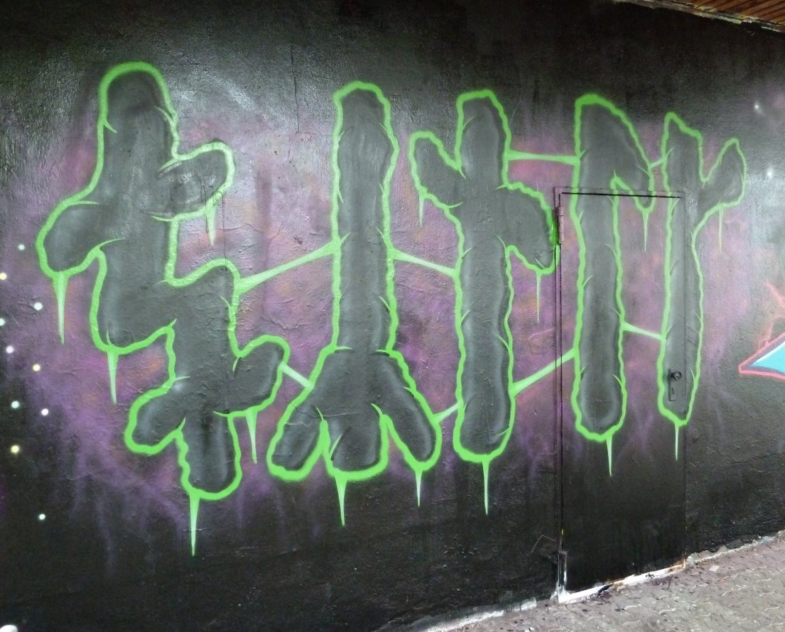 Graffiti Wall - Photo by FOESandFriends - Zynic, FOE, Crew