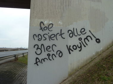 Graffiti Artwork - Photo by FOESandFriends - Gillete, Abdi, FOE