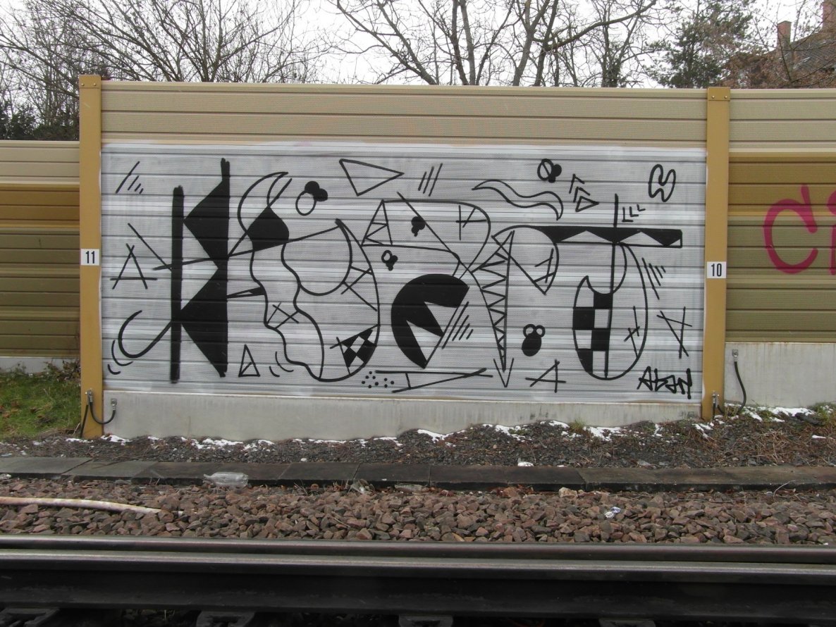 Graffiti Bombing - Photo by FOESandFriends - Abart, FOE, Crew