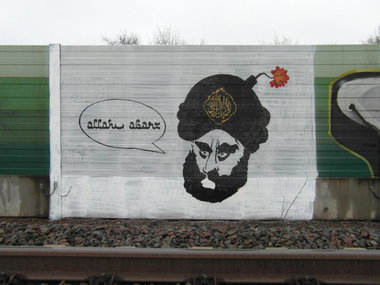 Graffiti Wall - Photo by FOESandFriends - Kurt, Westergaard, Charlie