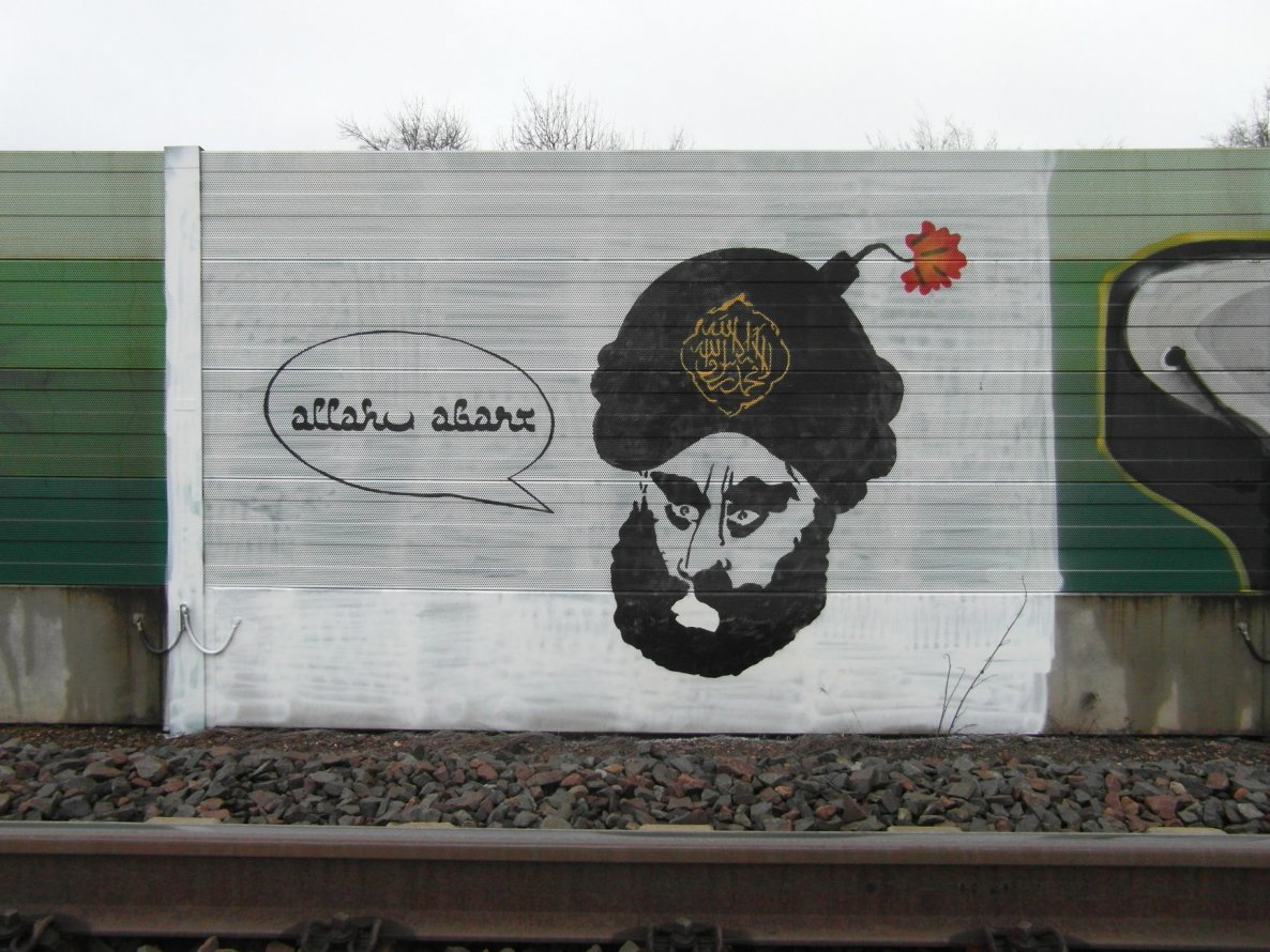 Graffiti Wall - Photo by FOESandFriends - Kurt, Westergaard, Charlie