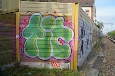 Graffiti Bombing - Photo by FOESandFriends - Tic, FOE, Crew