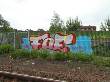 Graffiti Bombing - Photo by FOESandFriends - Abart, FOE, Crew