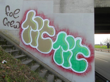 Graffiti Wall - Photo by FOESandFriends - Tic, FOE, Crew