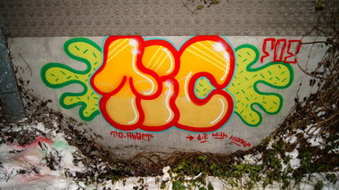 Graffiti Bombing - Photo by FOESandFriends - Tic, FOE, Crew