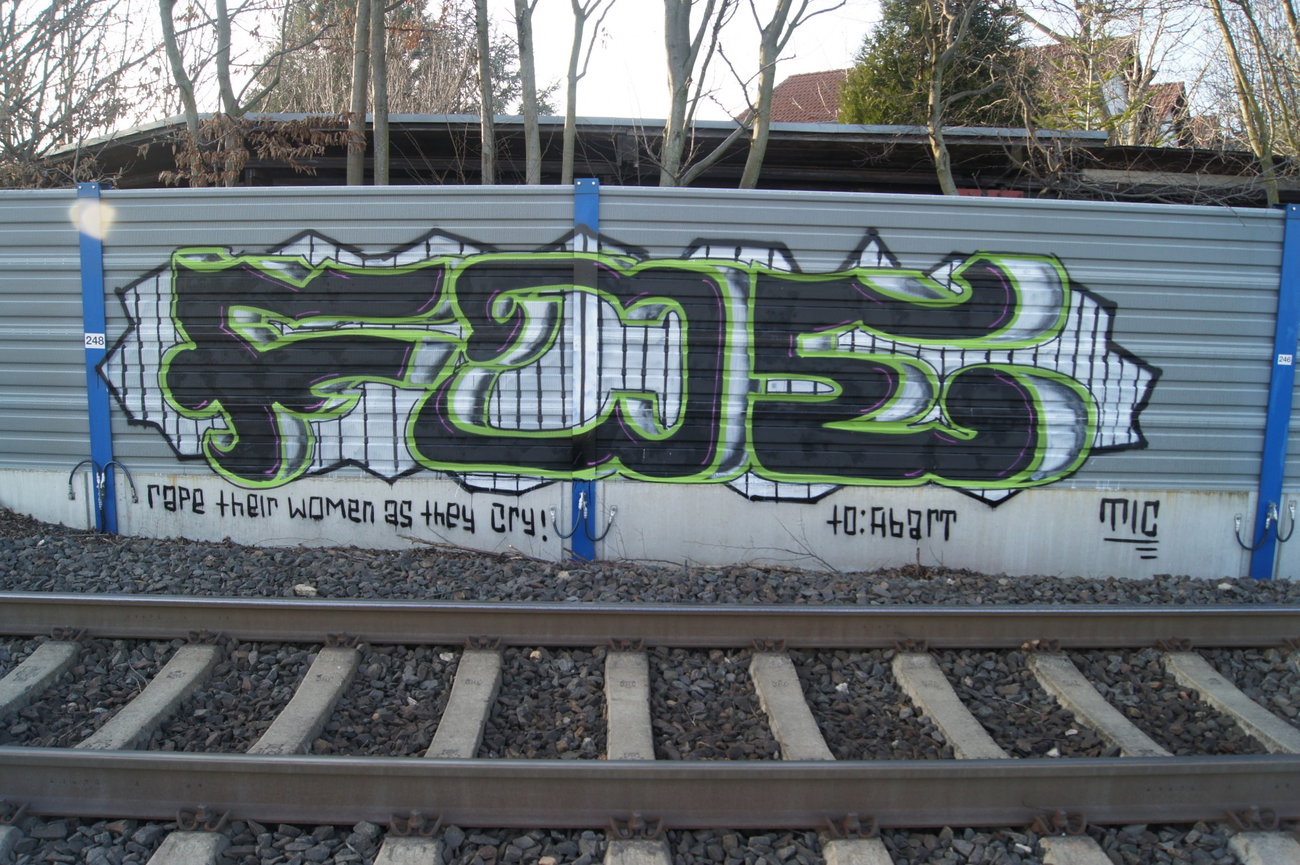 Graffiti Wall - Photo by FOESandFriends - FOE, Crew, Cru