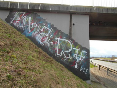 Graffiti Bombing - Photo by FOESandFriends - Abart, FOE, Crew