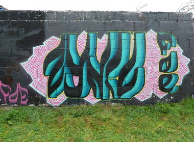 Graffiti Wall - Photo by FOESandFriends - Zynic, FOE, Crew