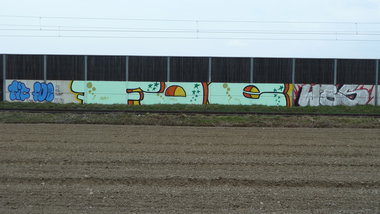 Graffiti Wall - Photo by FOESandFriends - Abart, Tic, Zynic