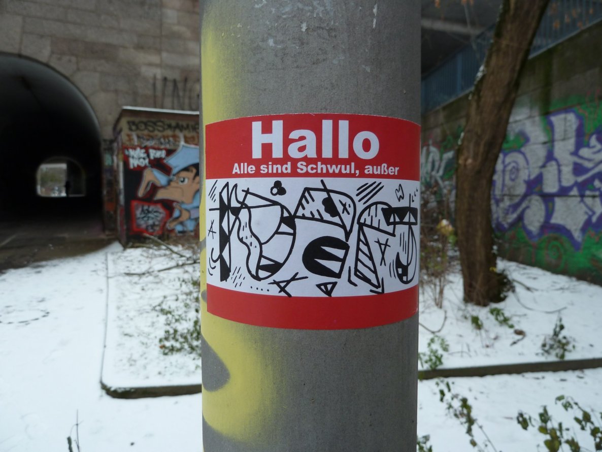 Graffiti Street Art - Photo by FOESandFriends - Sticker, Abart, FOE