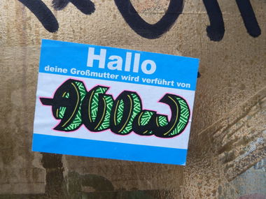 Graffiti Street Art - Photo by FOESandFriends - Sticker, Avow, FOE