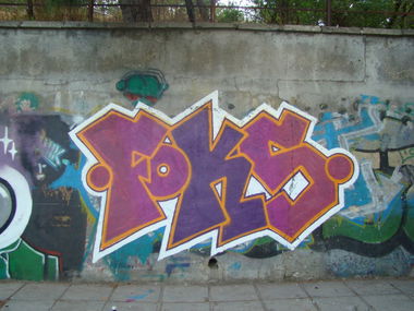 Graffiti Wall in Yalta - Photo by FOKSY - Foks (2012)