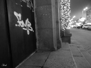 Graffiti Bombing - Photo by FOMB - FOMB, fomb, tag (2014)