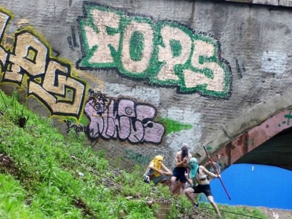 Graffiti Bombing - Photo by FOPSCREW