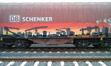 Graffiti Train in Niemcy - Photo by FR8SPOT - freight, fr8, stem