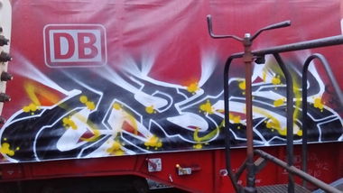 Graffiti Train in Niemcy - Photo by FR8SPOT - METS