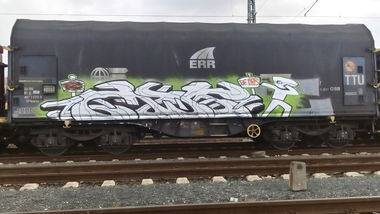 Graffiti Train in Niemcy - Photo by FR8SPOT - METS