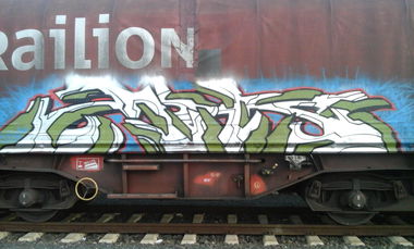 Graffiti Train in Niemcy - Photo by FR8SPOT - freight, fr8, mets