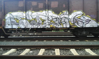 Graffiti Train in Niemcy - Photo by FR8SPOT - freight, fr8, stem