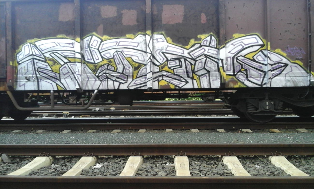 Graffiti Train in Niemcy - Photo by FR8SPOT - freight, fr8, stem