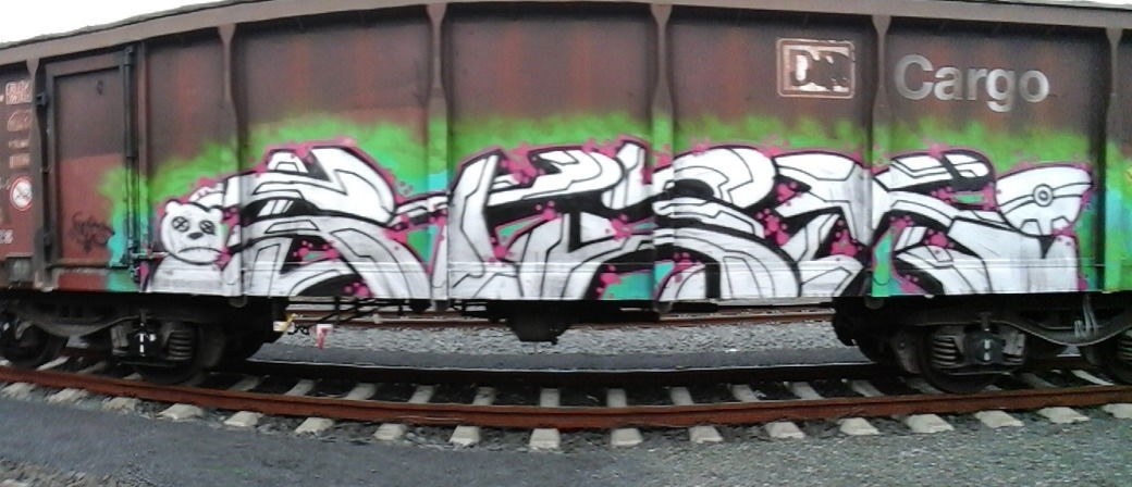 Graffiti Train in Niemcy - Photo by FR8SPOT - freight, fr8, stem