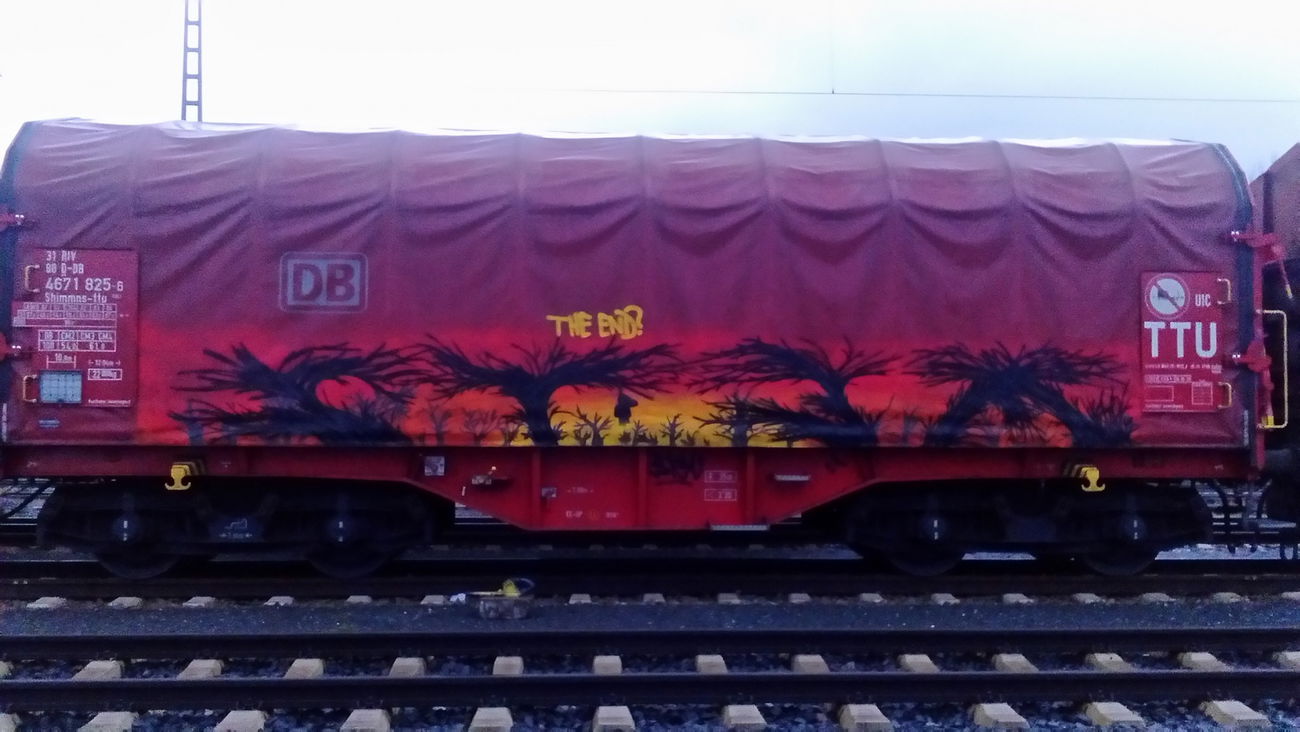 Graffiti Wall in Niemcy - Photo by FR8SPOT - stem