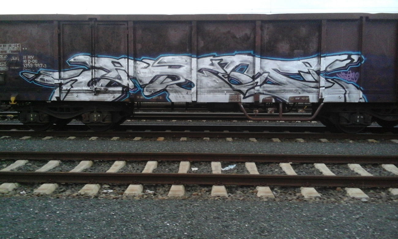 Graffiti Train in Niemcy - Photo by FR8SPOT - freight, fr8, mets