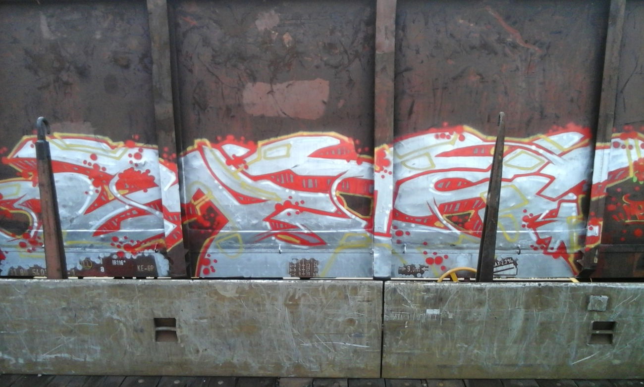 Graffiti Train in Niemcy - Photo by FR8SPOT - freight, fr8, mets