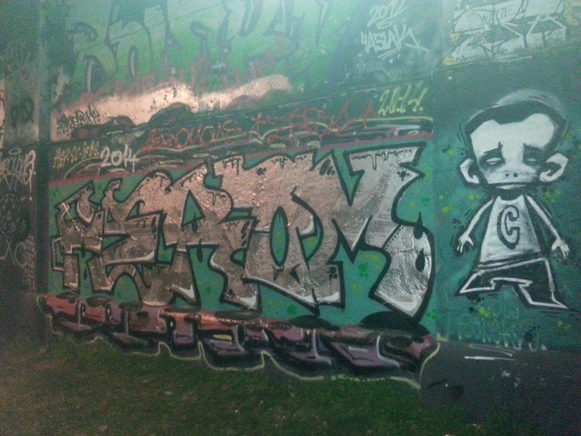 Graffiti Wall - Photo by FRMONE - Ferom, frm, feromone (2014)