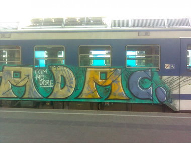 Graffiti Train - Photo by FRMONE - ADAC (2k14)
