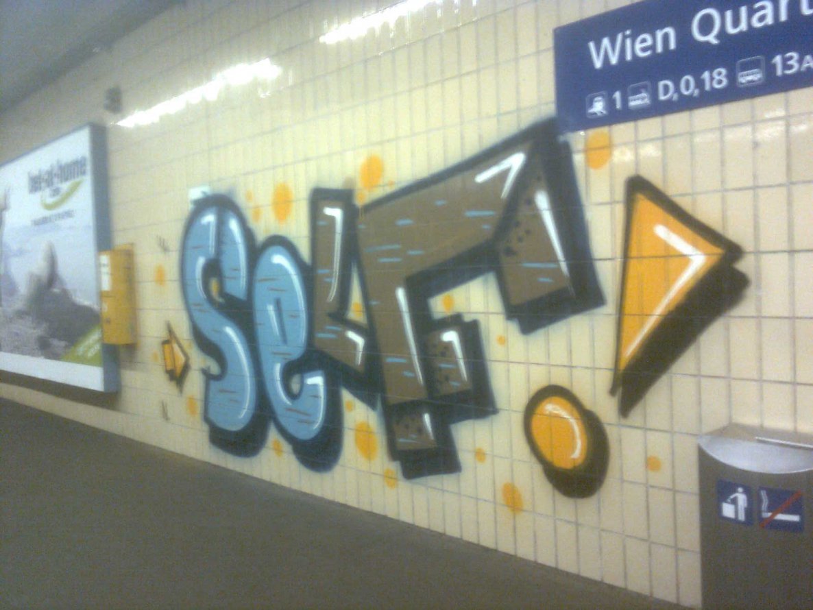 Graffiti Bombing - Photo by FRMONE - SELF! (2014)