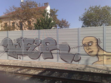 Graffiti Wall - Photo by FRMONE - We´r