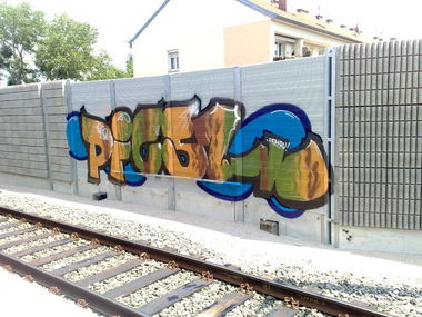 Graffiti Wall - Photo by FRMONE - Picsl