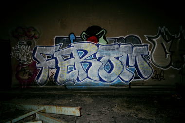 Graffiti Bombing - Photo by FRMONE - Ferom