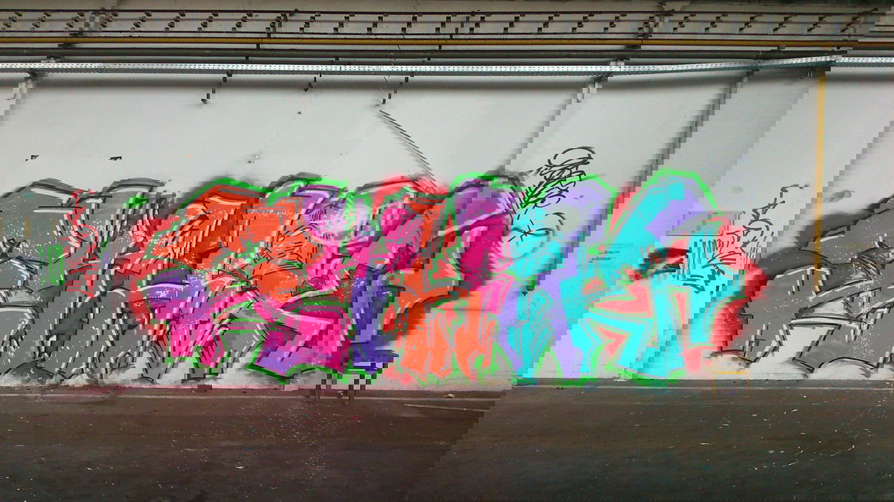 Graffiti Wall - Photo by FRMONE - ETHIK
