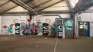 Graffiti Wall - Photo by FRMONE - SPEAKER